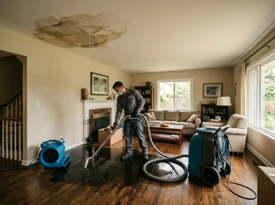 attic-pipe-burst-ceiling-drip-008 — frequently asked questions, Water Damage Restoration & Carpet Care in East Palestine, OH